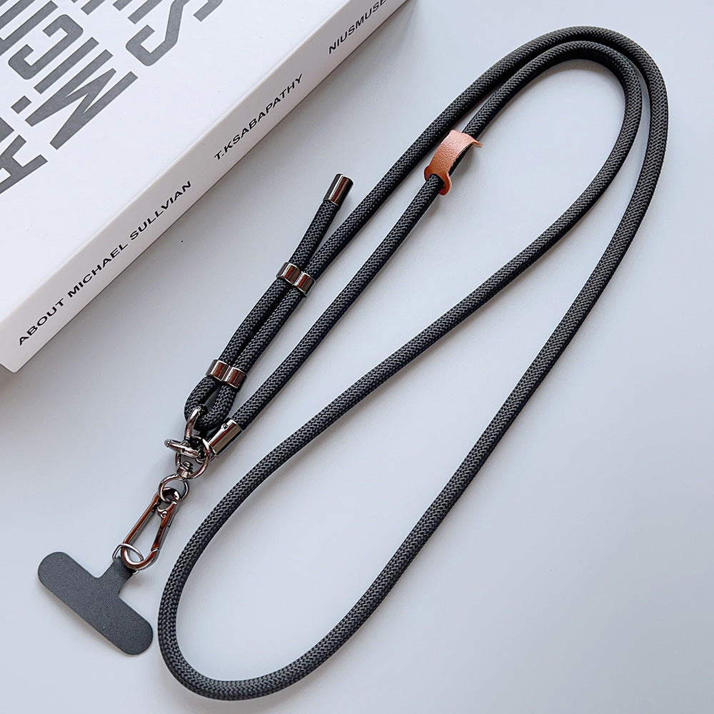 Buckle Adjustable Crossbody Neck Phone Strap with Tether Tabs – Travel Wristlet & Hand Lanyard