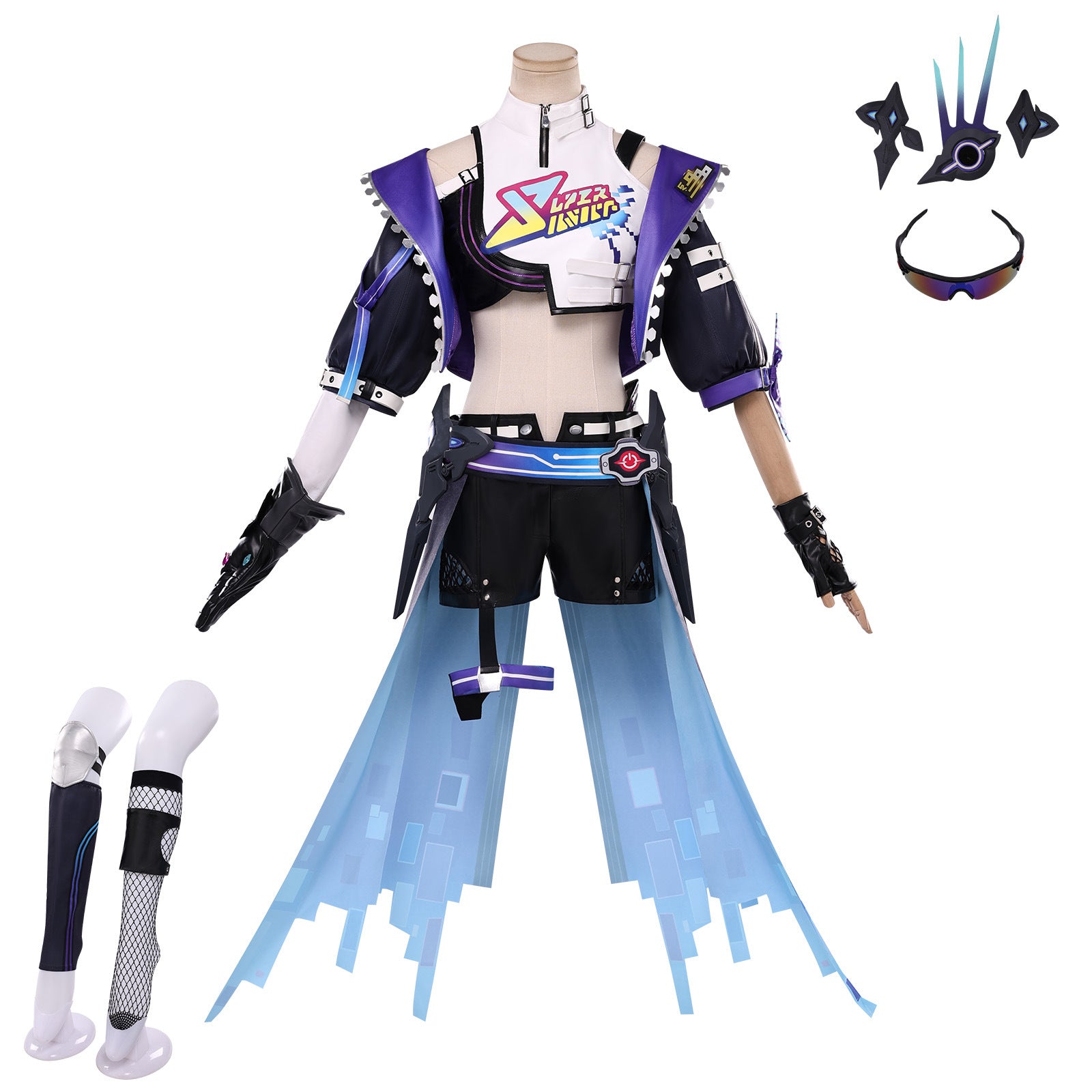 Honkai: Star Rail Silver Wolf LV.999 Cosplay Costumes Game Streamer Themed Carnival Outfit