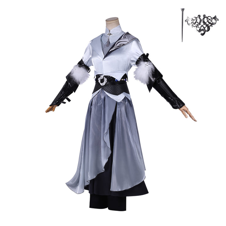 Game Path to Nowhere Female Chief Hoarfrost Dusk Cosplay Costume Outfit
