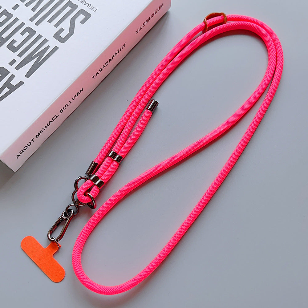 Buckle Adjustable Crossbody Neck Phone Strap with Tether Tabs – Travel Wristlet & Hand Lanyard