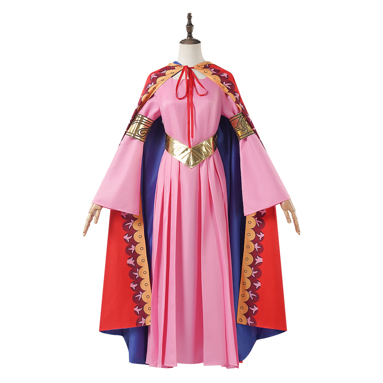 Navigation Vivi Nefertari Cloak Red Dress Women One Piece Halloween Carnival Outfits