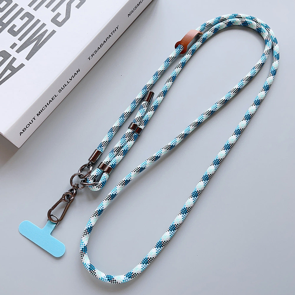 Buckle Adjustable Crossbody Neck Phone Strap with Tether Tabs – Travel Wristlet & Hand Lanyard