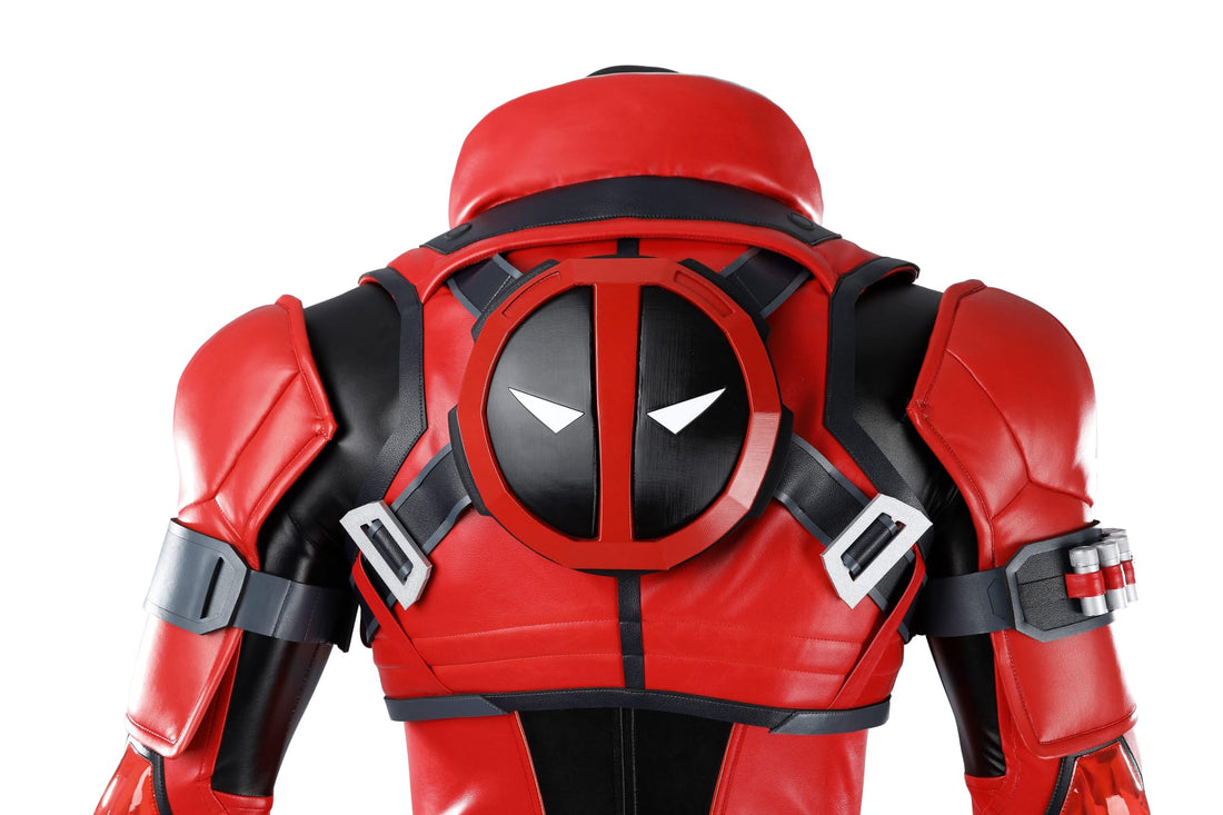 Marvel Rivals Deadpool Ver 2 Red Suit Top Level Cosplay CostumesThemed Carnival Party Outfit