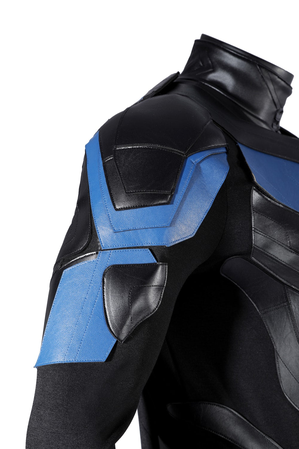 Titans Season 1 Nightwing Dick Grayson Battle Suit Male Cosplay CostumesThemed Carnival Party Outfit