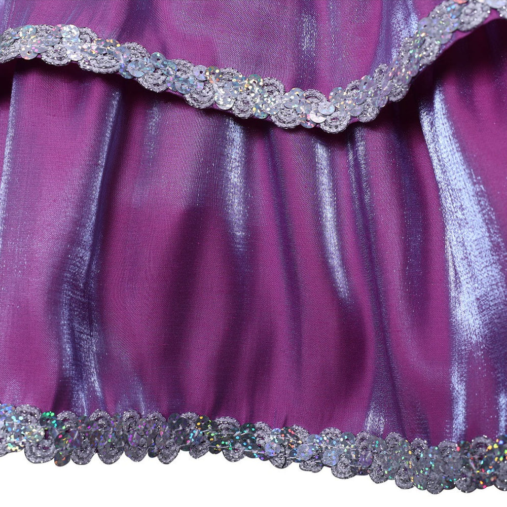 Dream House Cosplay Costume - Pink Sequin Party Dress for Women Girls Halloween Carnival