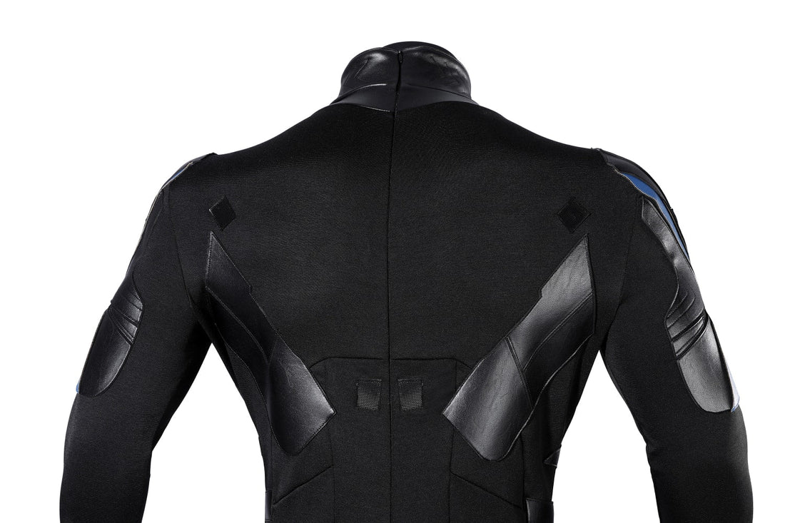 Titans Season 1 Nightwing Dick Grayson Battle Suit Male Cosplay CostumesThemed Carnival Party Outfit