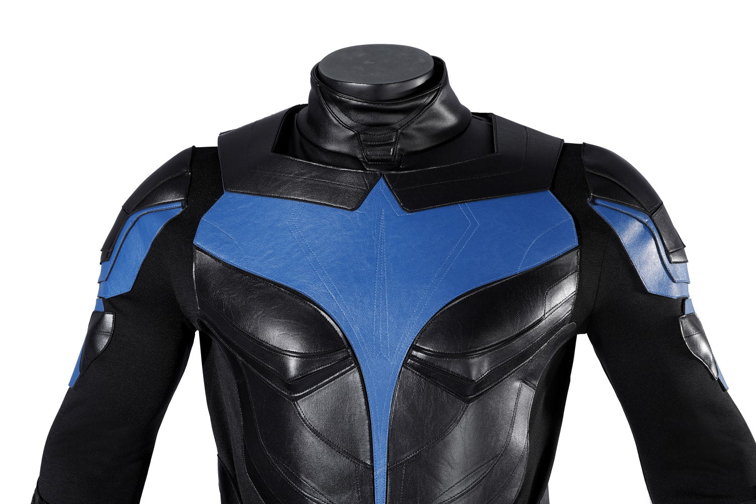 Titans Season 1 Nightwing Dick Grayson Battle Suit Male Cosplay CostumesThemed Carnival Party Outfit