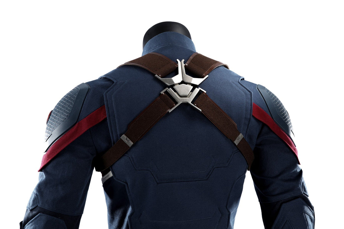 Avengers: Endgame Captain America Steve Rogers Pro Cosplay CostumesThemed Carnival Party Outfit