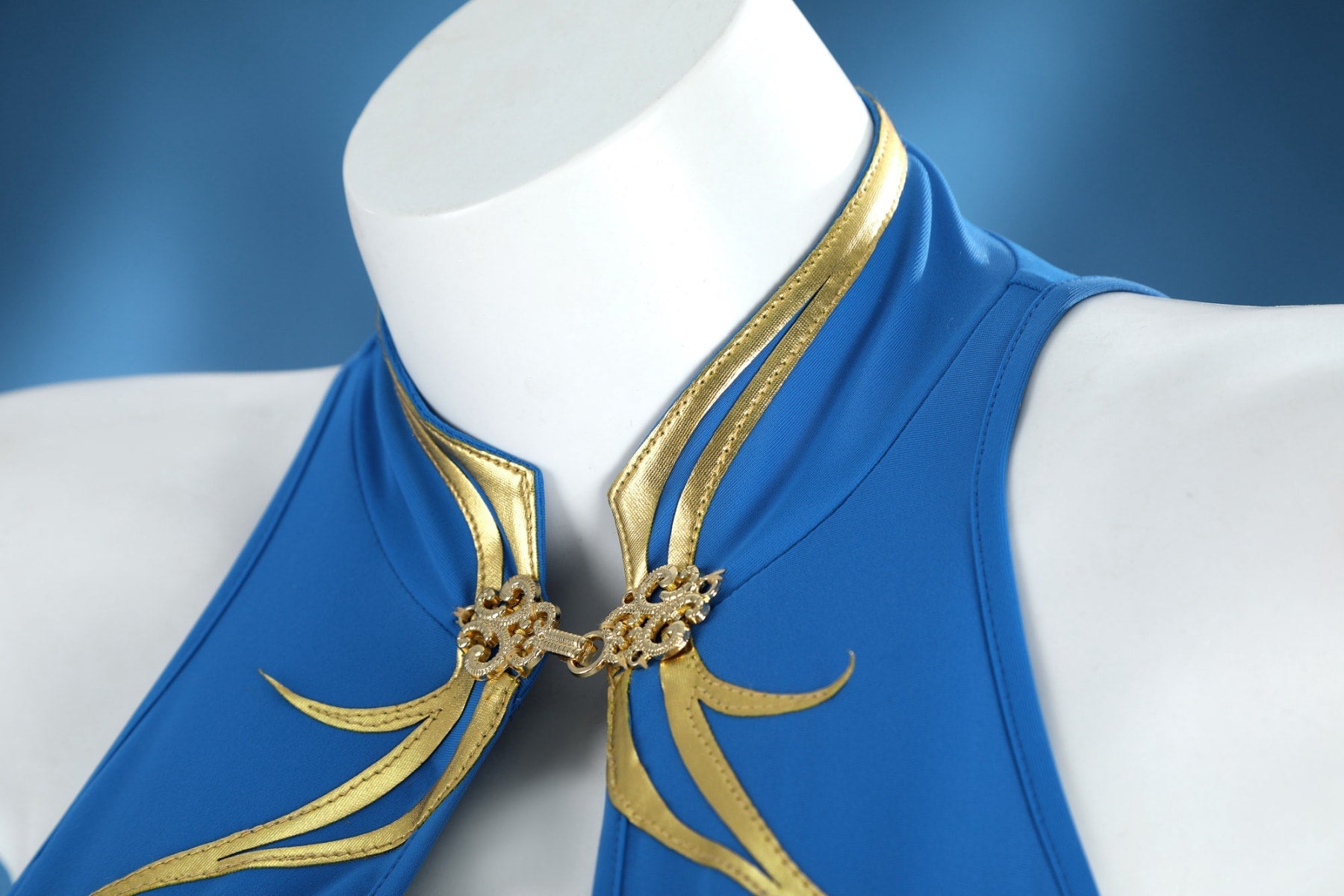 Game Street Fighter 6 Chun Li Woman Swimsuit Cosplay CostumesThemed Carnival Party Outfit