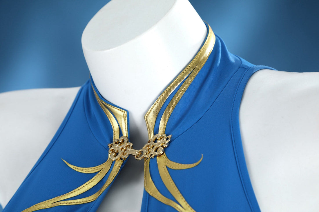 Game Street Fighter 6 Chun Li Woman Swimsuit Cosplay CostumesThemed Carnival Party Outfit