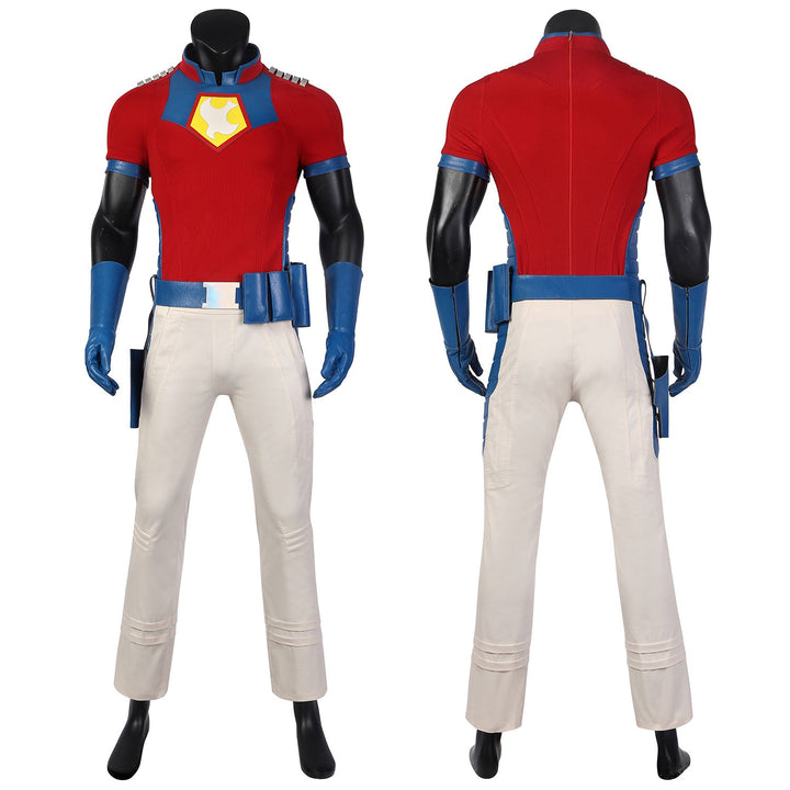 The Suicide Squad 2 Peacemaker Male Fullset Cosplay CostumesThemed Carnival Party Outfit