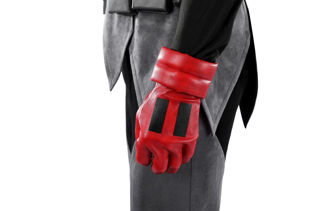 Batman: Son of The Demon Robin Damian Wayne Cosplay Costumes Halloween Suit with CloakThemed Carnival Party Outfit