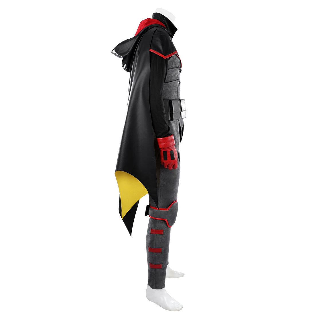 Batman: Son of The Demon Robin Damian Wayne Cosplay Costumes Halloween Suit with CloakThemed Carnival Party Outfit
