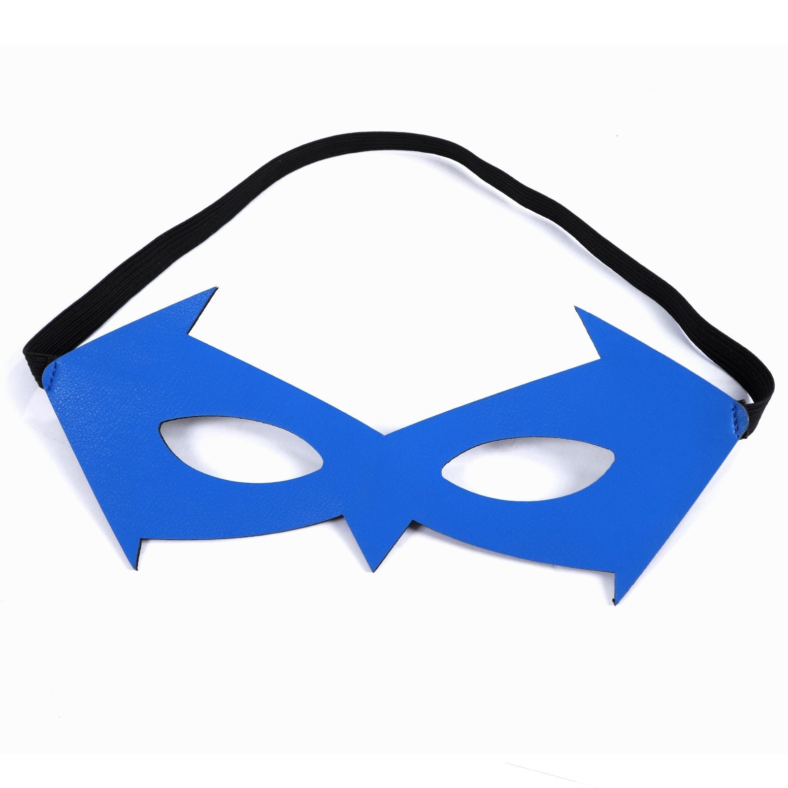 Nightwing Blue Battle Suit Jumpsuit Eye Mask Cosplay Costumes