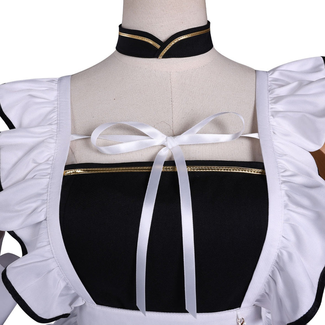 Game Azur Lane Chang Feng Maid Outfit Full Set Lolita Cosplay Costumes