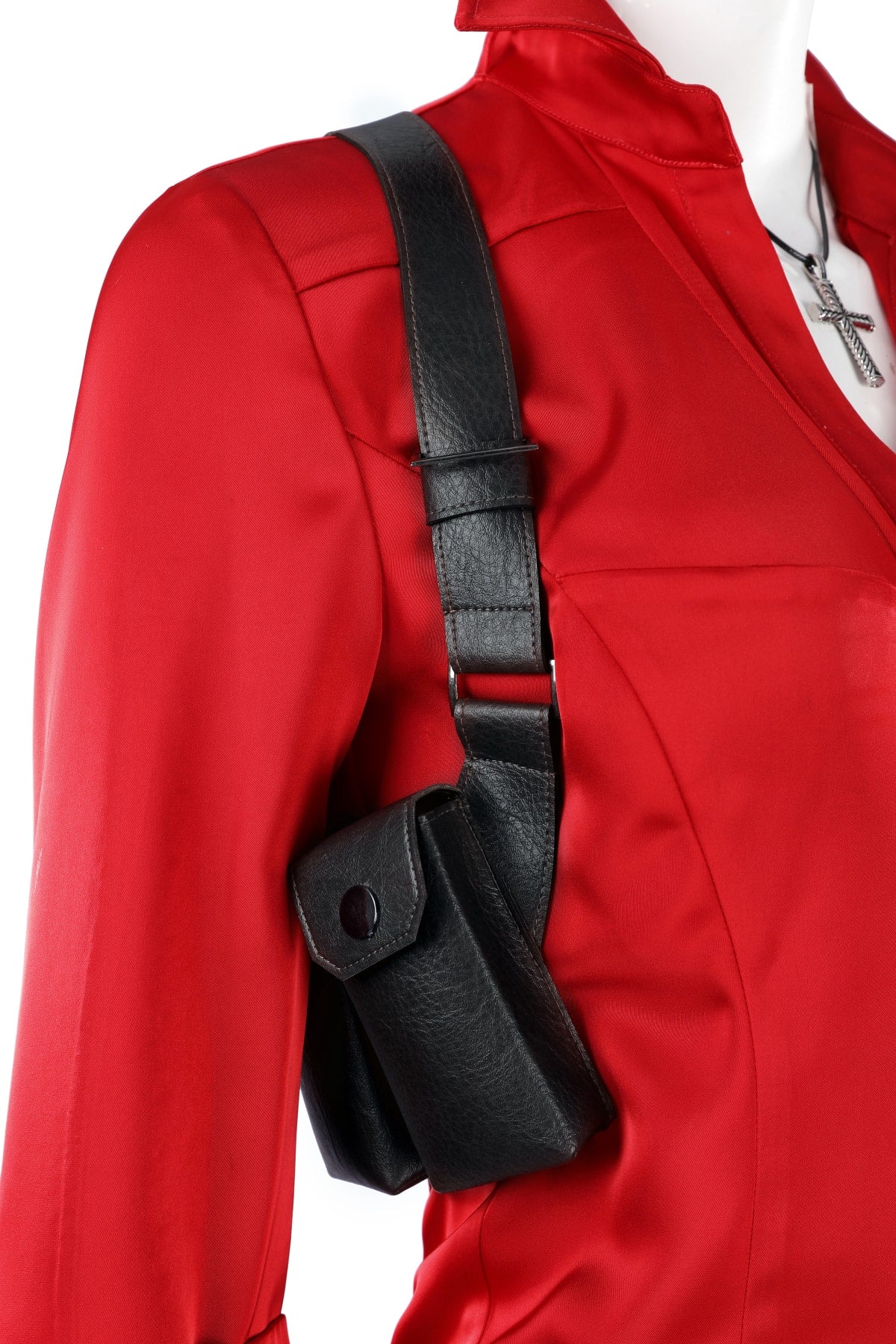 Resident Evil 6 Ada Wong Red Shirt Fullset Cosplay CostumesThemed Carnival Party Outfit