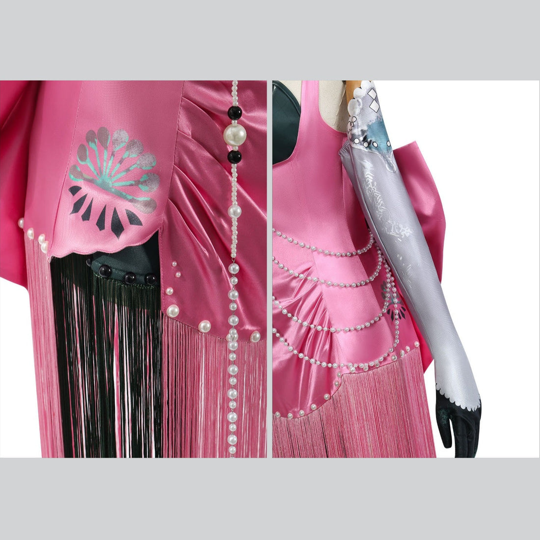 Game Reverse: 1999 Anjo Nala Pink Dress Cosplay Costumes