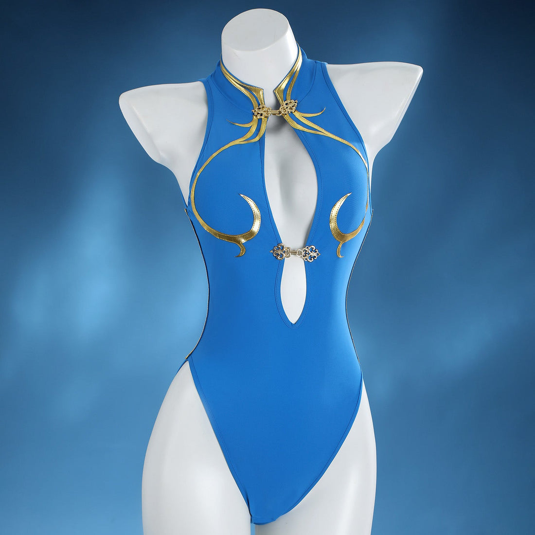 Game Street Fighter 6 Chun Li Woman Swimsuit Cosplay CostumesThemed Carnival Party Outfit