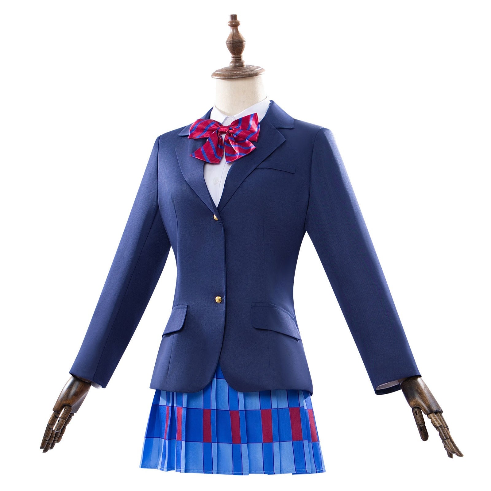 Minami Kotori Yazawa Nico JK School Uniform Coat Skirt Cosplay Costumes