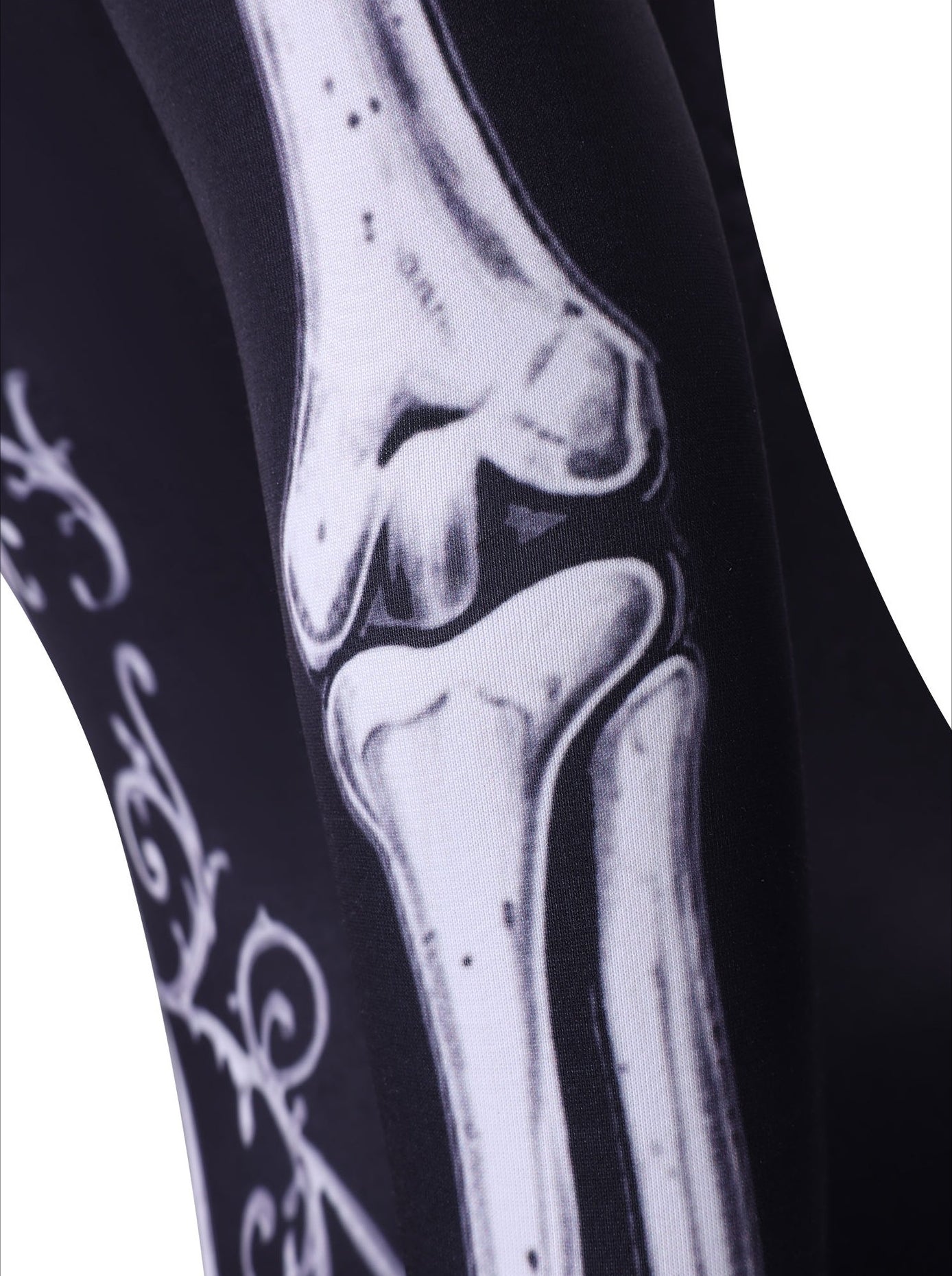 Halloween Skeleton Bodysuit Cosplay Costumes Women's Jumpsuit Themed Party Outfit