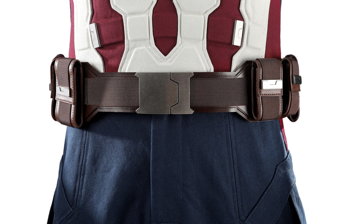 Avengers: Endgame Captain America Steve Rogers Pro Cosplay CostumesThemed Carnival Party Outfit