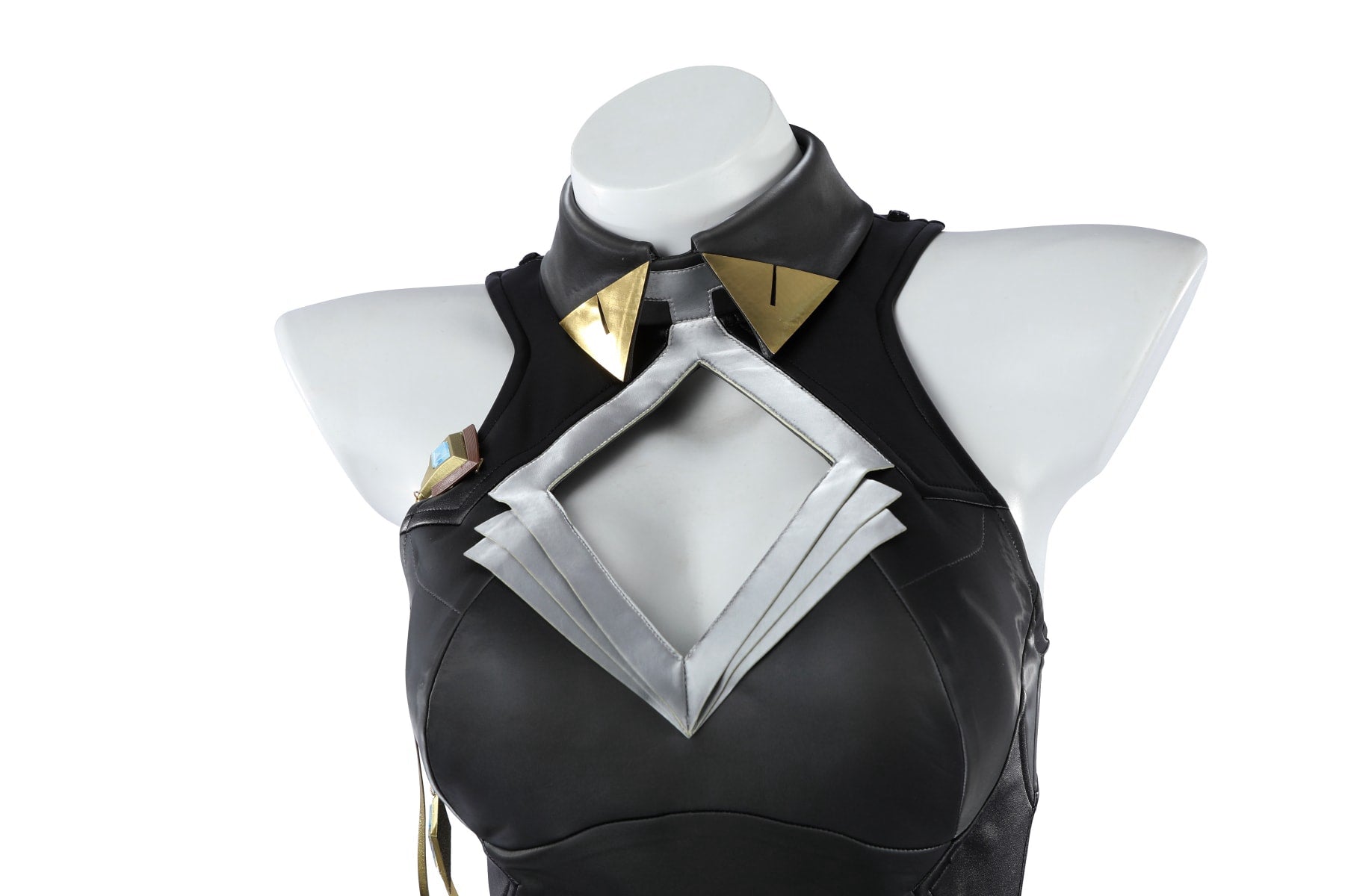 Overwatch Domina Golden Outfit Top Level Fullset Cosplay CostumesThemed Carnival Party Outfit