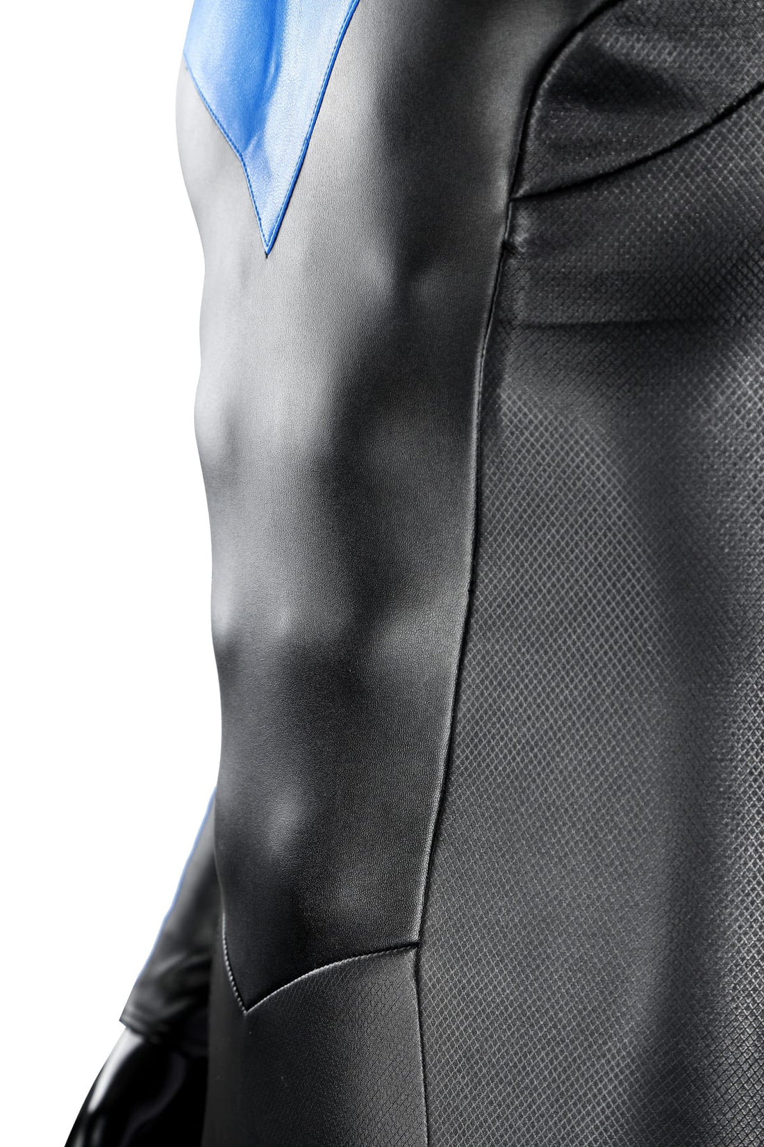 Nightwing Blue Battle Suit Top Level Movie Cosplay Costumes