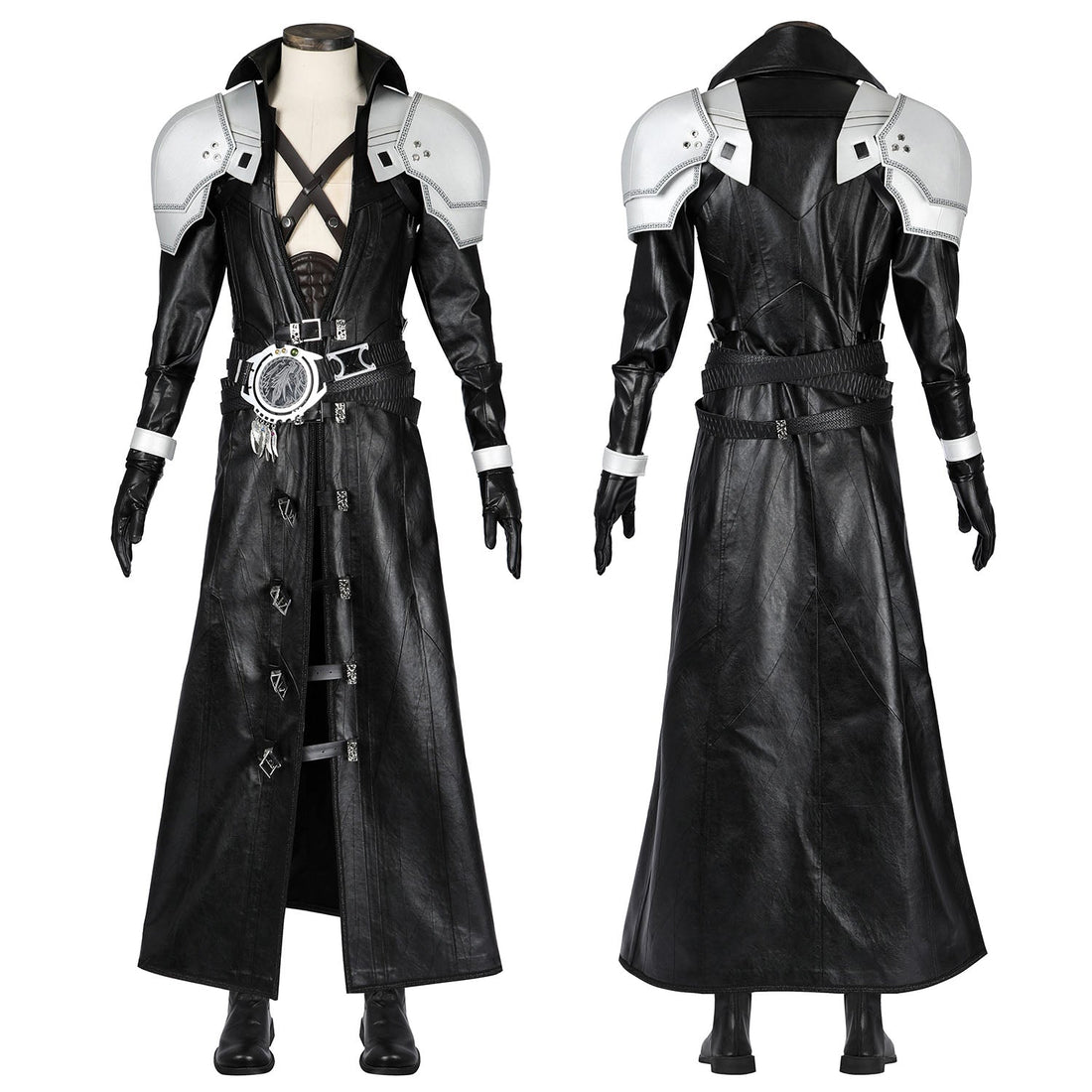 Final Fantasy VII Rebirth Sephiroth Male Cosplay CostumesThemed Carnival Party Outfit