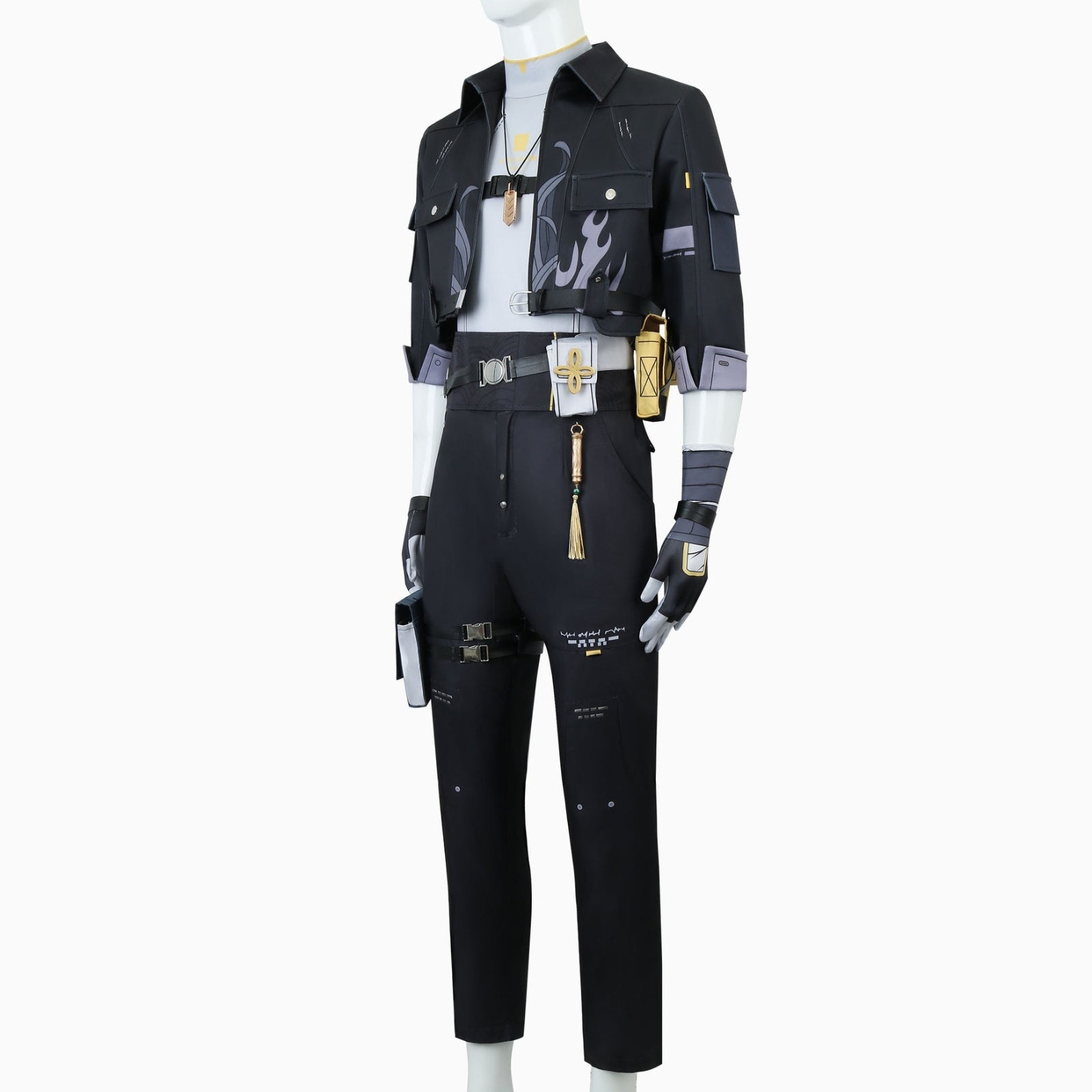 Wuthering Waves Furry Lingyang Lion Boy Rover Cosplay Costumes