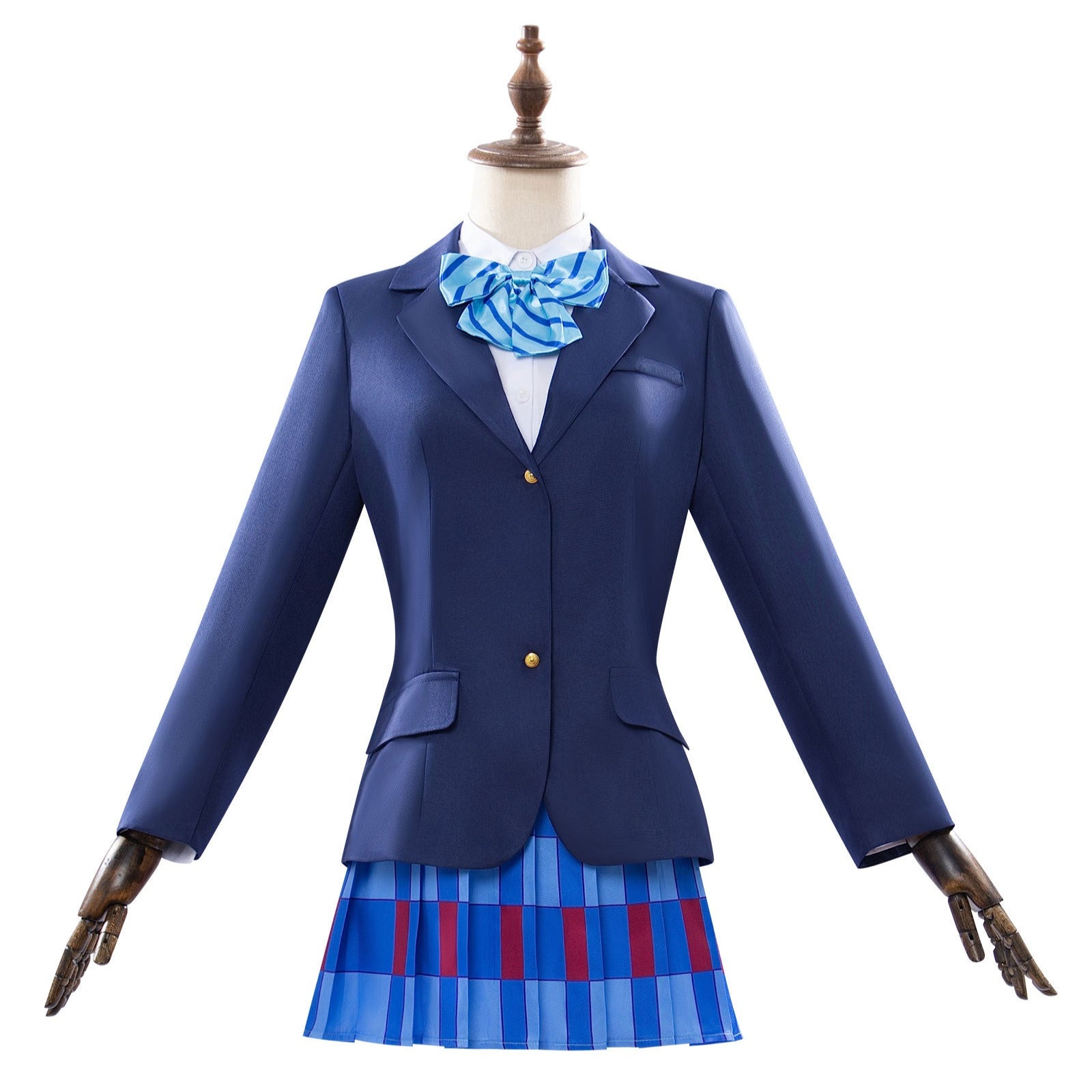 Minami Kotori Yazawa Nico JK School Uniform Coat Skirt Cosplay Costumes