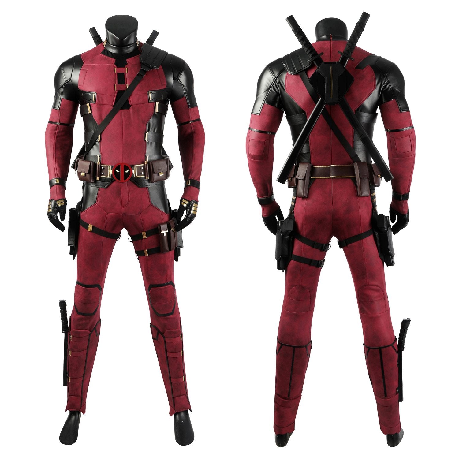 Deadpool 3 Deadpool & Friend Wade Wilson Male Top Cosplay CostumesThemed Carnival Party Outfit