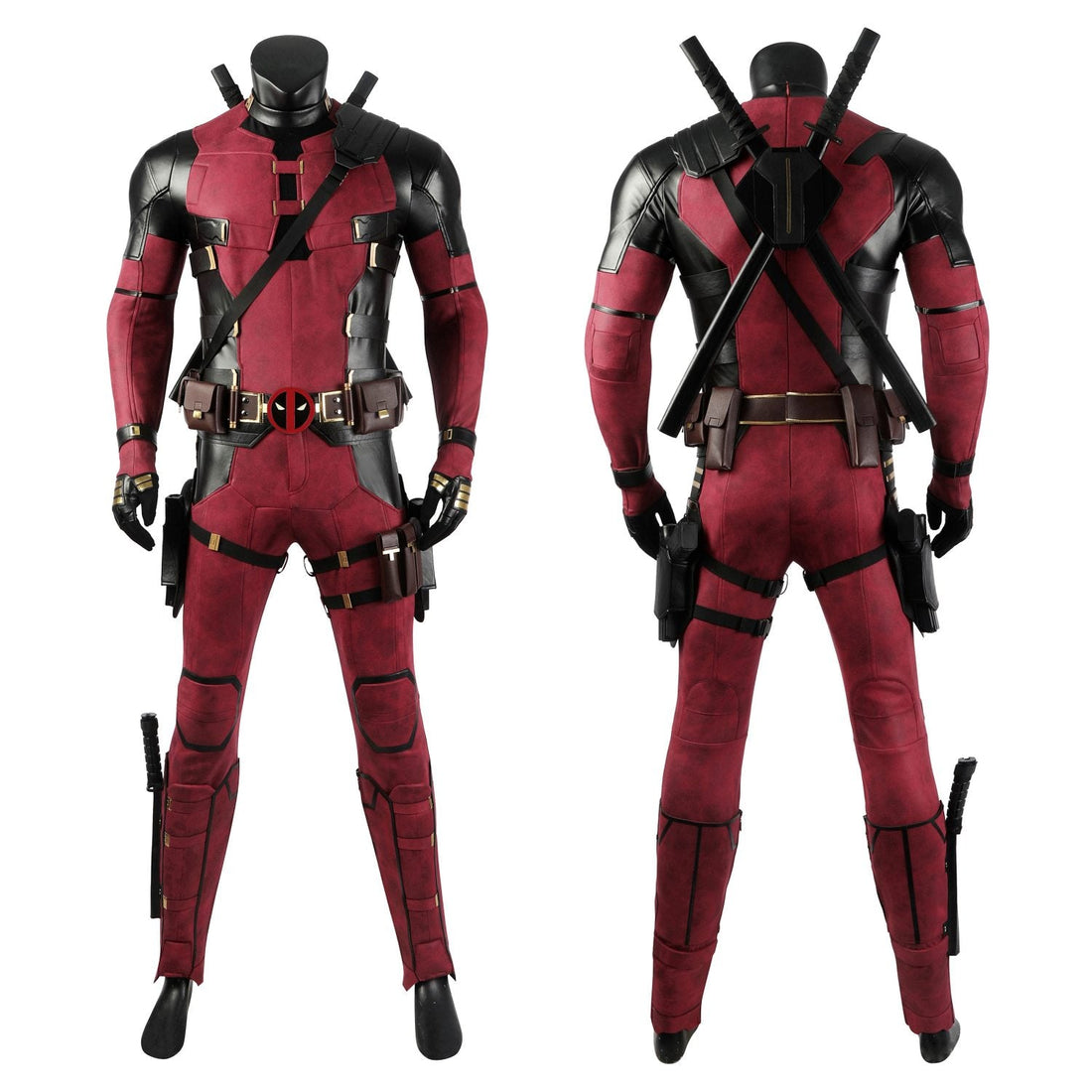 Deadpool 3 Deadpool & Friend Wade Wilson Male Top Cosplay CostumesThemed Carnival Party Outfit