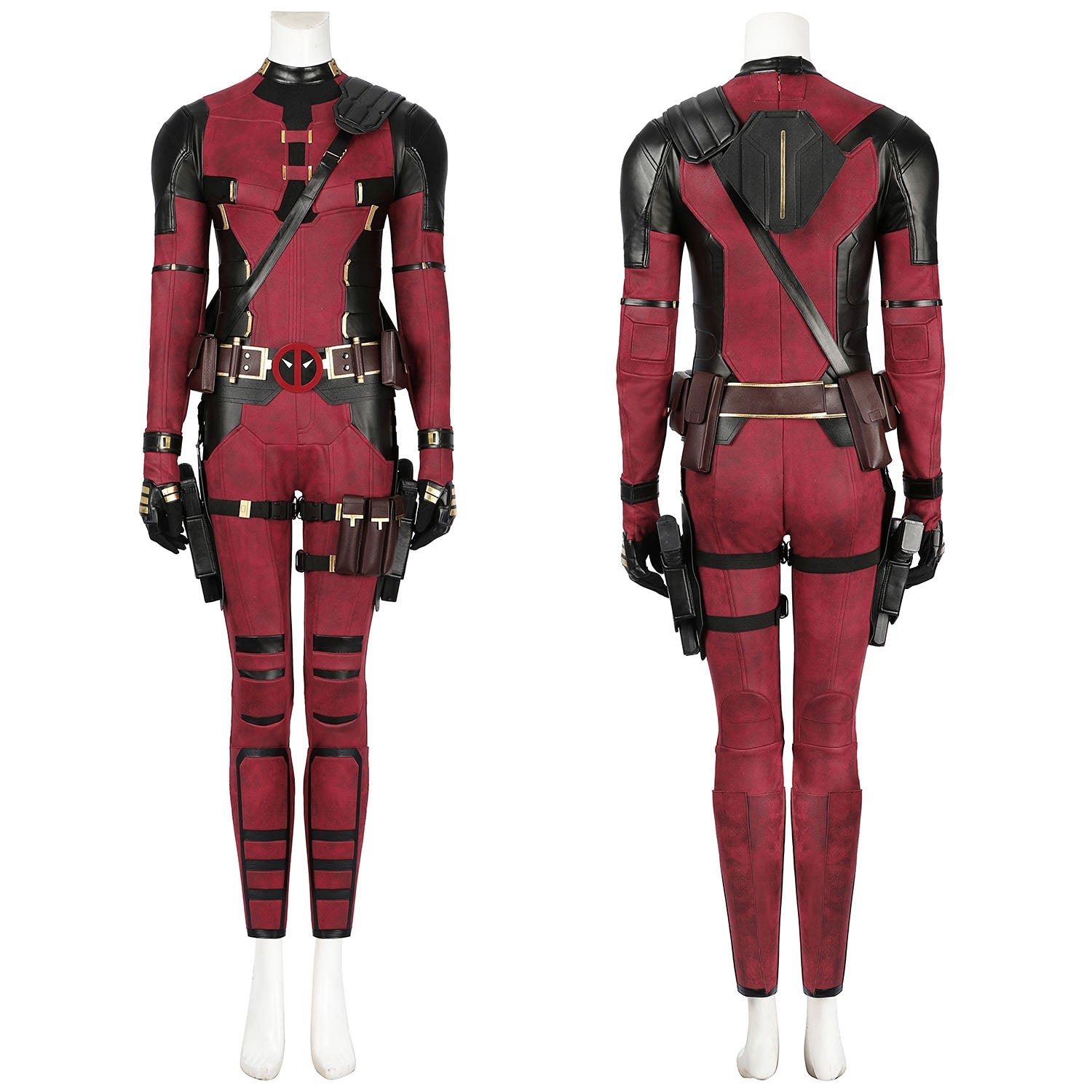 Deadpool 3 Transsexual Wade Wilson Female Deadpool Cosplay CostumesThemed Carnival Party Outfit