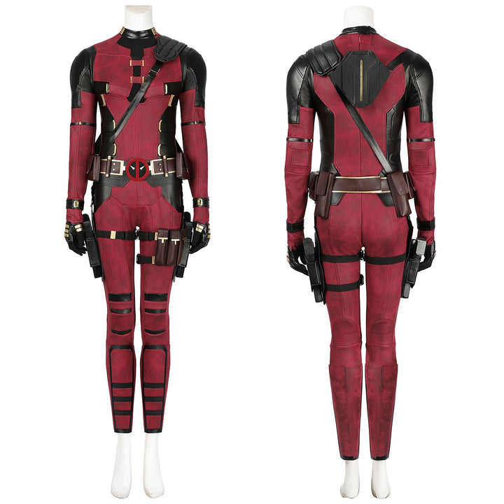 Deadpool 3 Transsexual Wade Wilson Female Deadpool Cosplay CostumesThemed Carnival Party Outfit