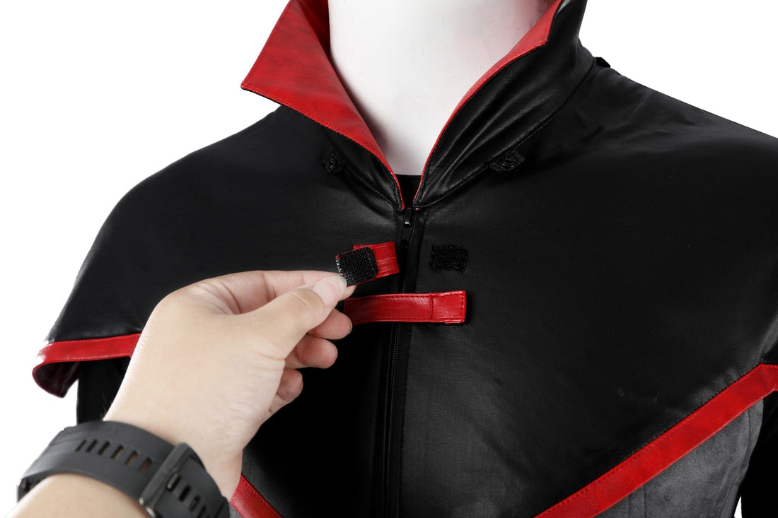 Batman: Son of The Demon Robin Damian Wayne Cosplay Costumes Halloween Suit with CloakThemed Carnival Party Outfit