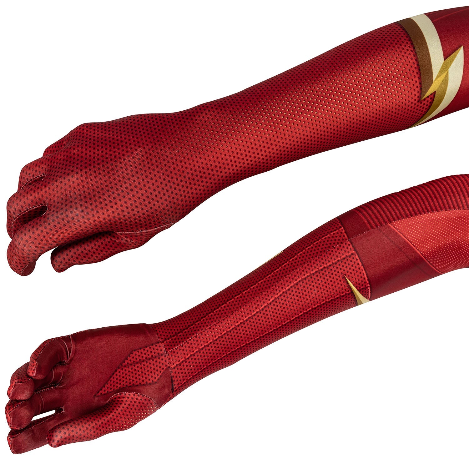 The Flash Season 5 Barry Allen Male Jumpsuit with Mask Cosplay Costumes