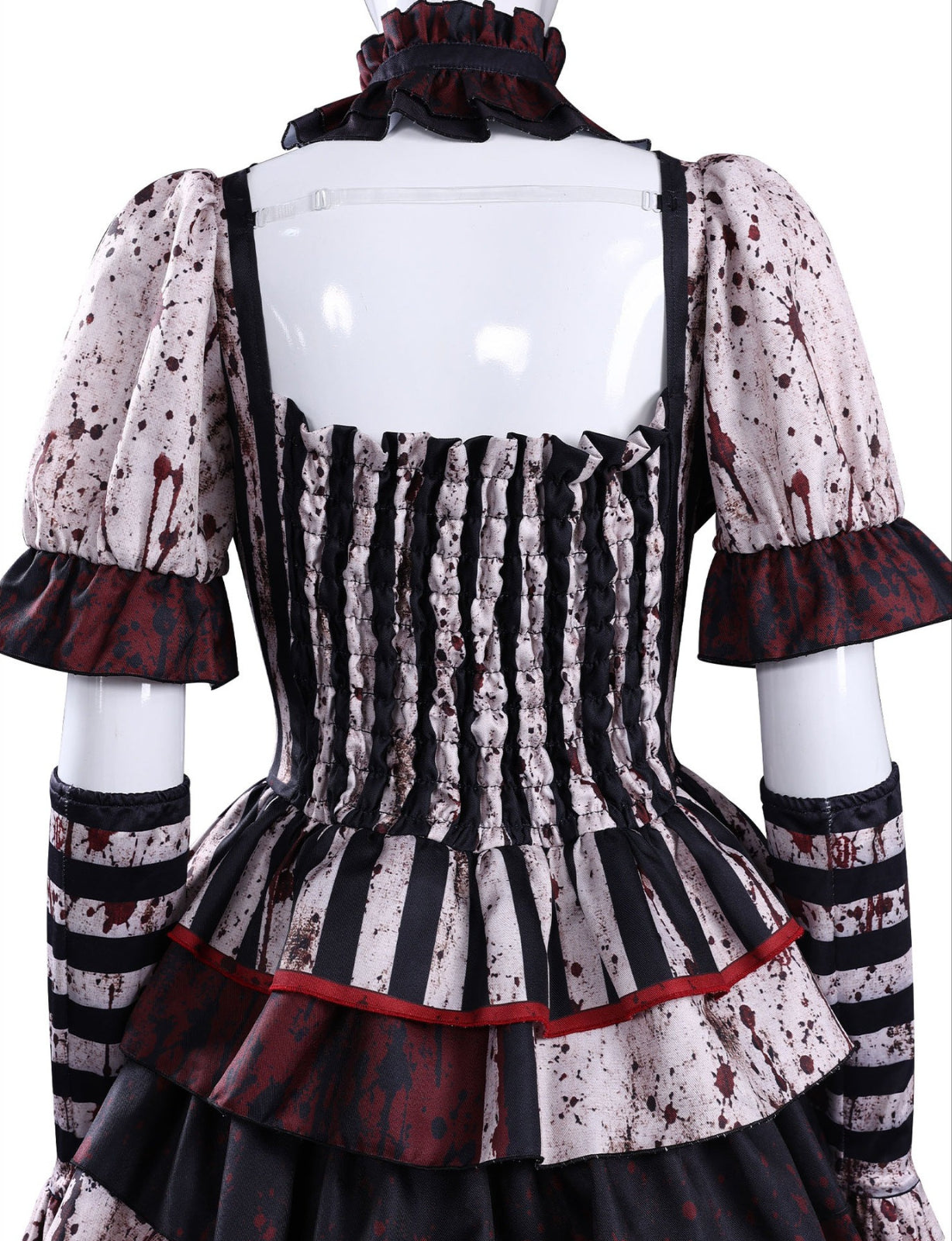 Killer Terrifier Clown Bloodstained Premium Edition Cosplay Costume Halloween Party Joker Outfit