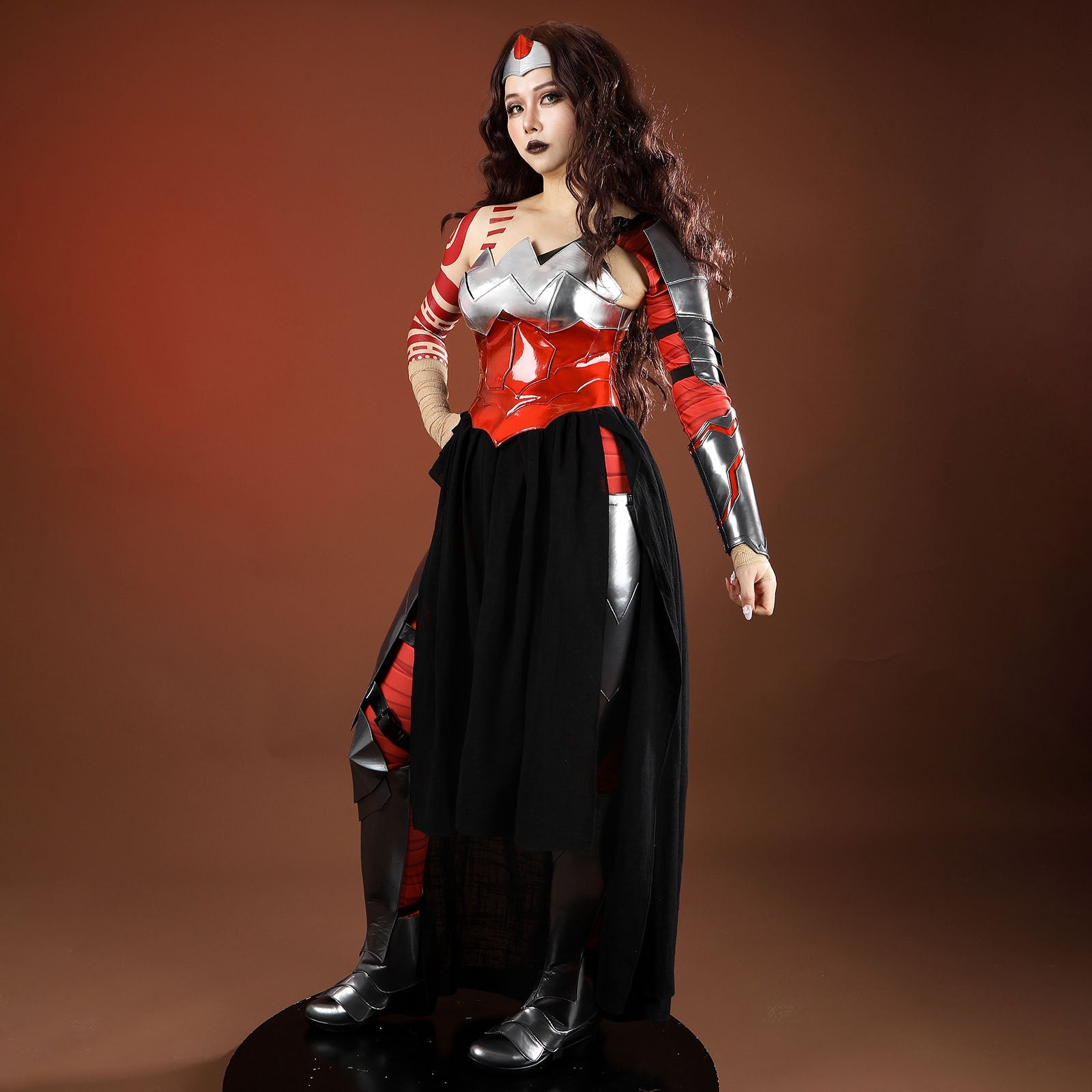 Absolute Wonder Woman Battle Armor Full Set Top Cosplay Costumes