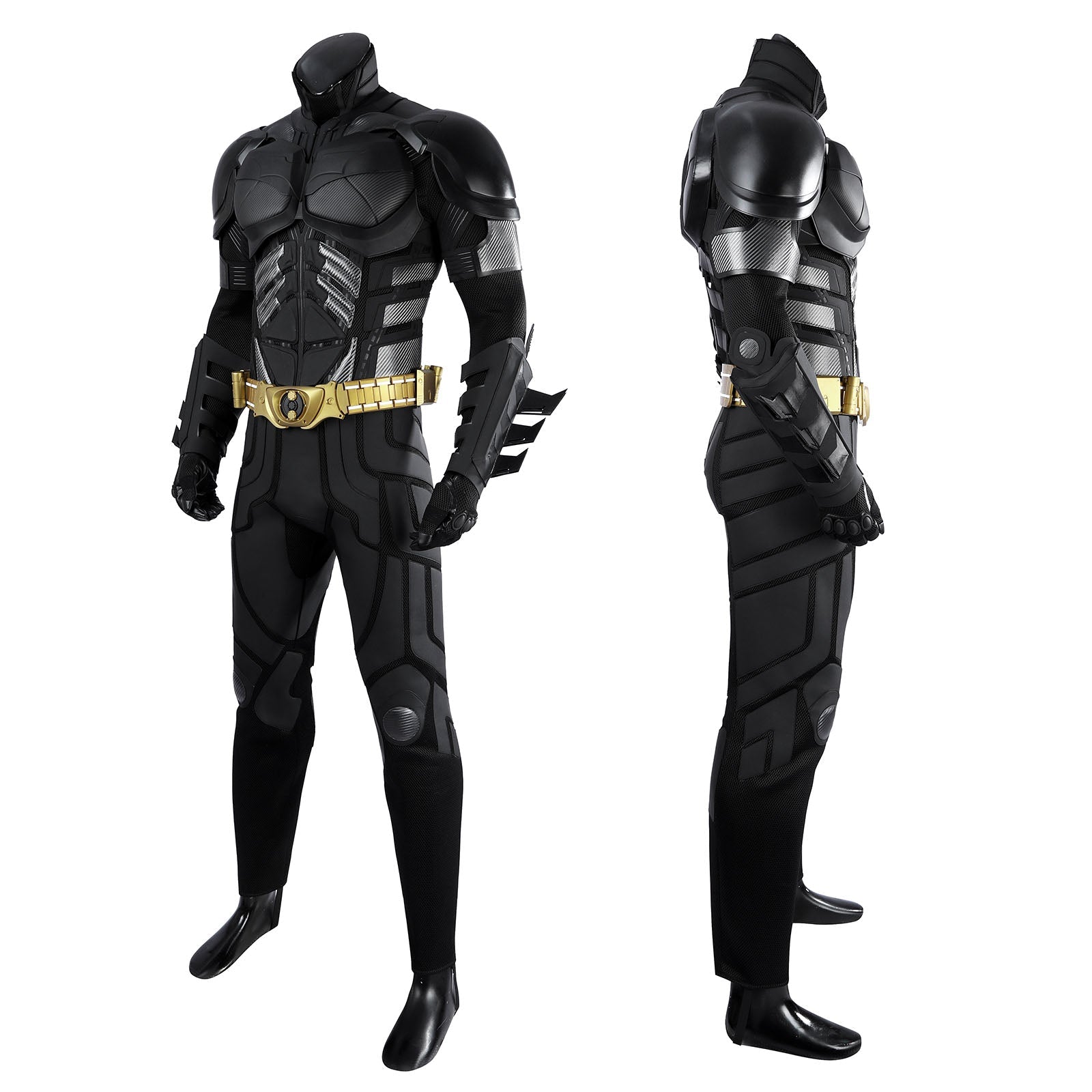 The Dark Knight Rises Batman Bruce Wayne Cosplay Costumes Halloween Themed Party OutfitsThemed Carnival Party Outfit