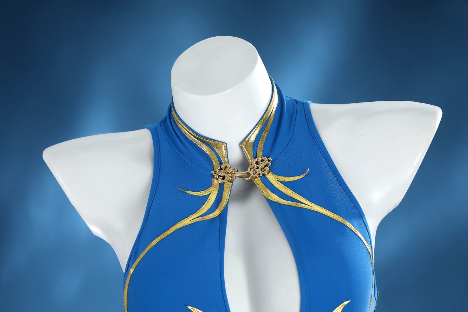 Game Street Fighter 6 Chun Li Woman Swimsuit Cosplay CostumesThemed Carnival Party Outfit