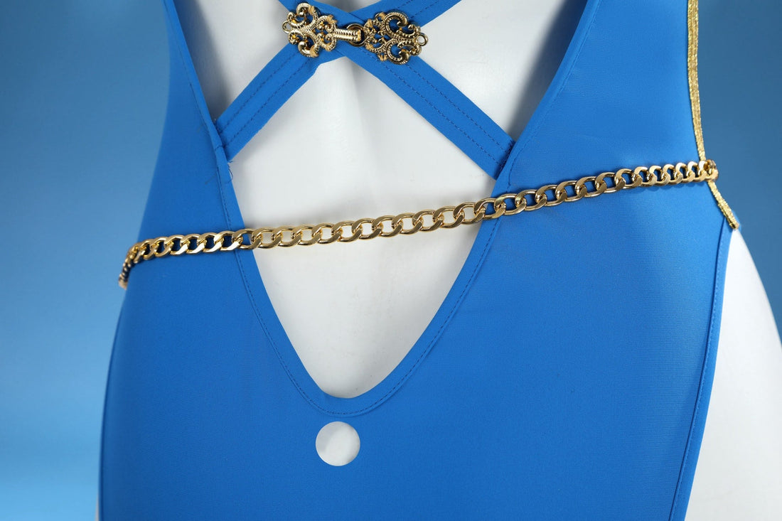 Game Street Fighter 6 Chun Li Woman Swimsuit Cosplay CostumesThemed Carnival Party Outfit