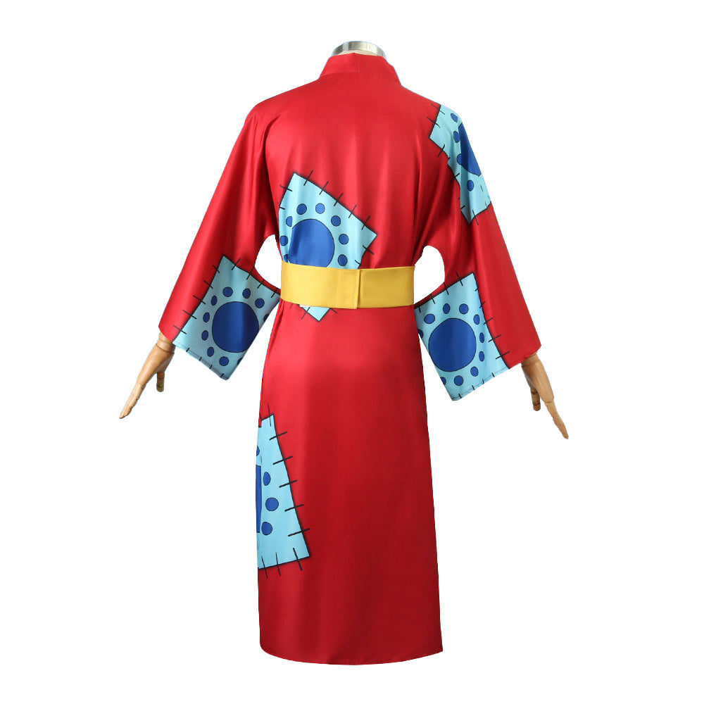Anime Navigation Wano Country Monkey D. Luffy Kimono One Piece Cosplay Costumes