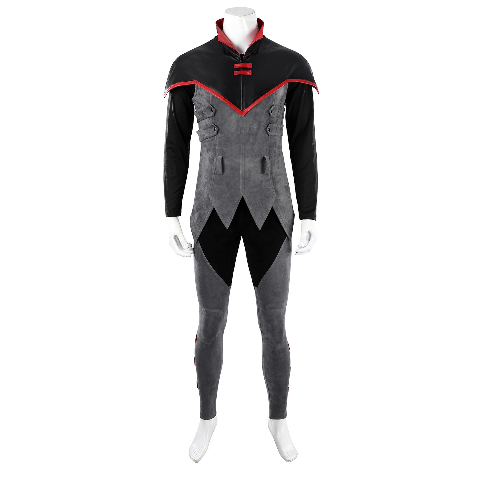 Batman: Son of The Demon Robin Damian Wayne Cosplay Costumes Halloween Suit with CloakThemed Carnival Party Outfit
