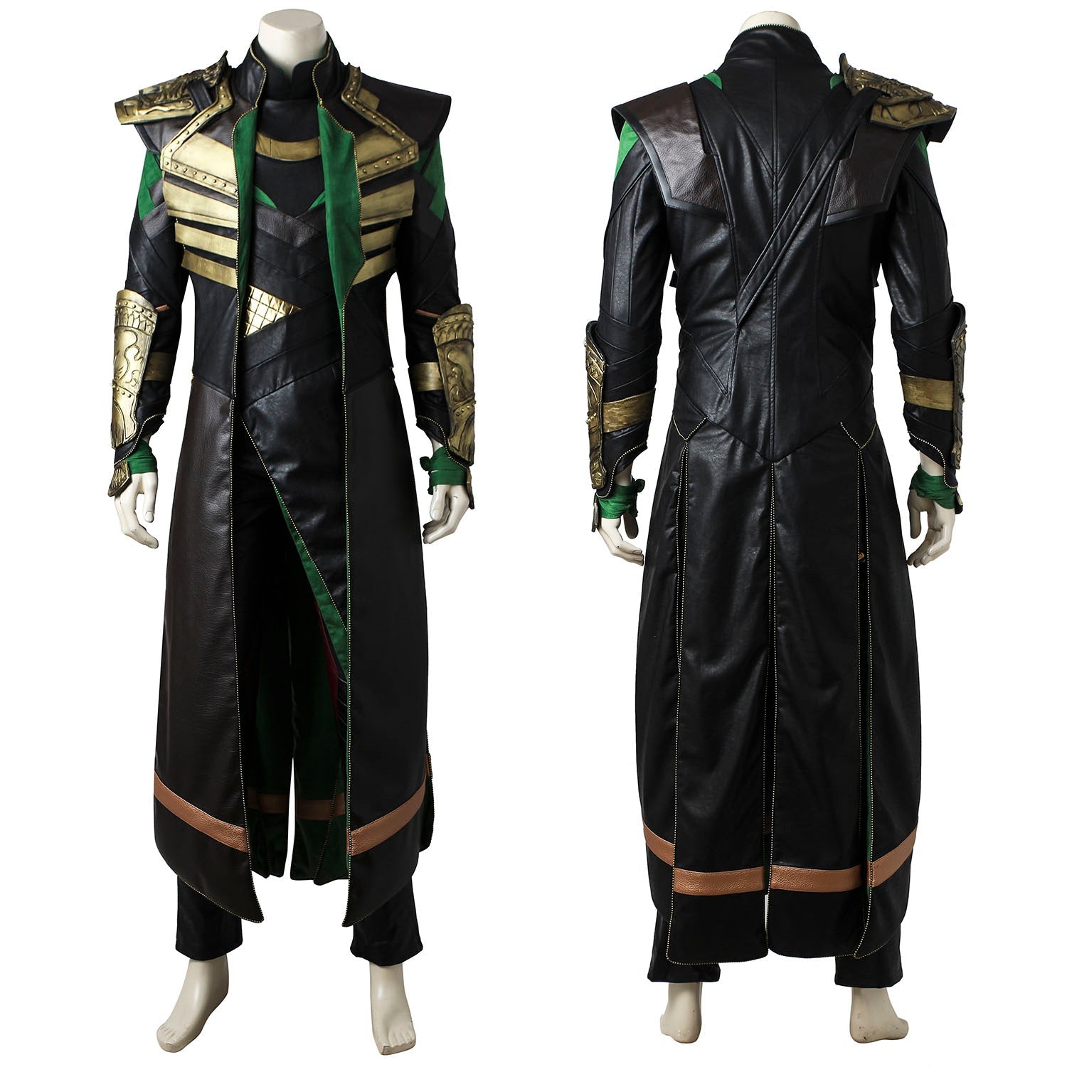 Thor: The Dark World Avengers Loki Male Cosplay CostumesThemed Carnival Party Outfit