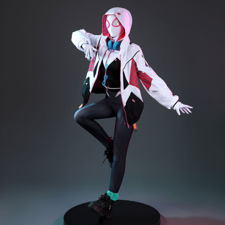 AlI-New Spider-Gwen The Ghost-Spider Spider-Man Cosplay Costumes
