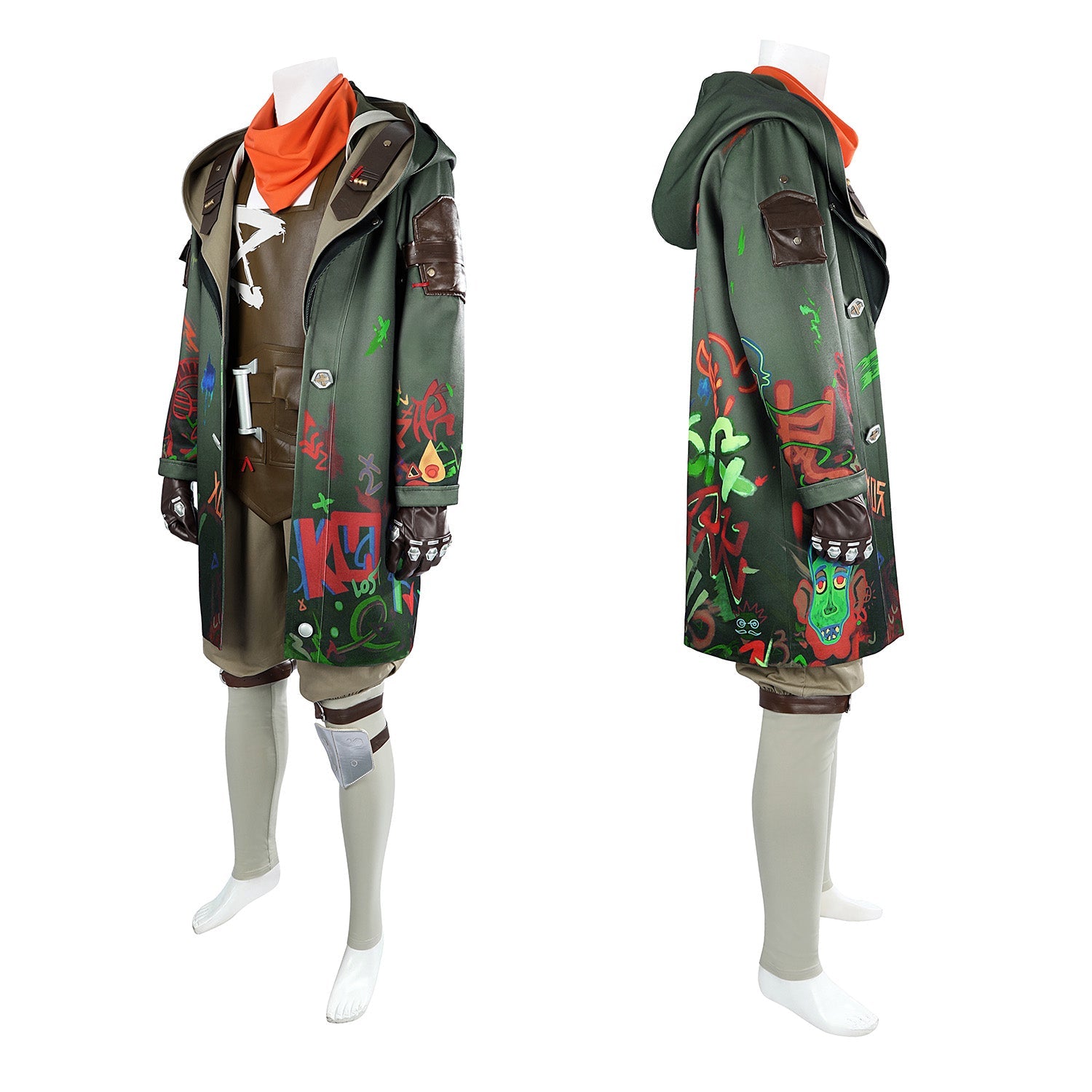 Arcane Season 2 Ekko Game LOL Full Set Top Cosplay CostumesThemed Carnival Party Outfit