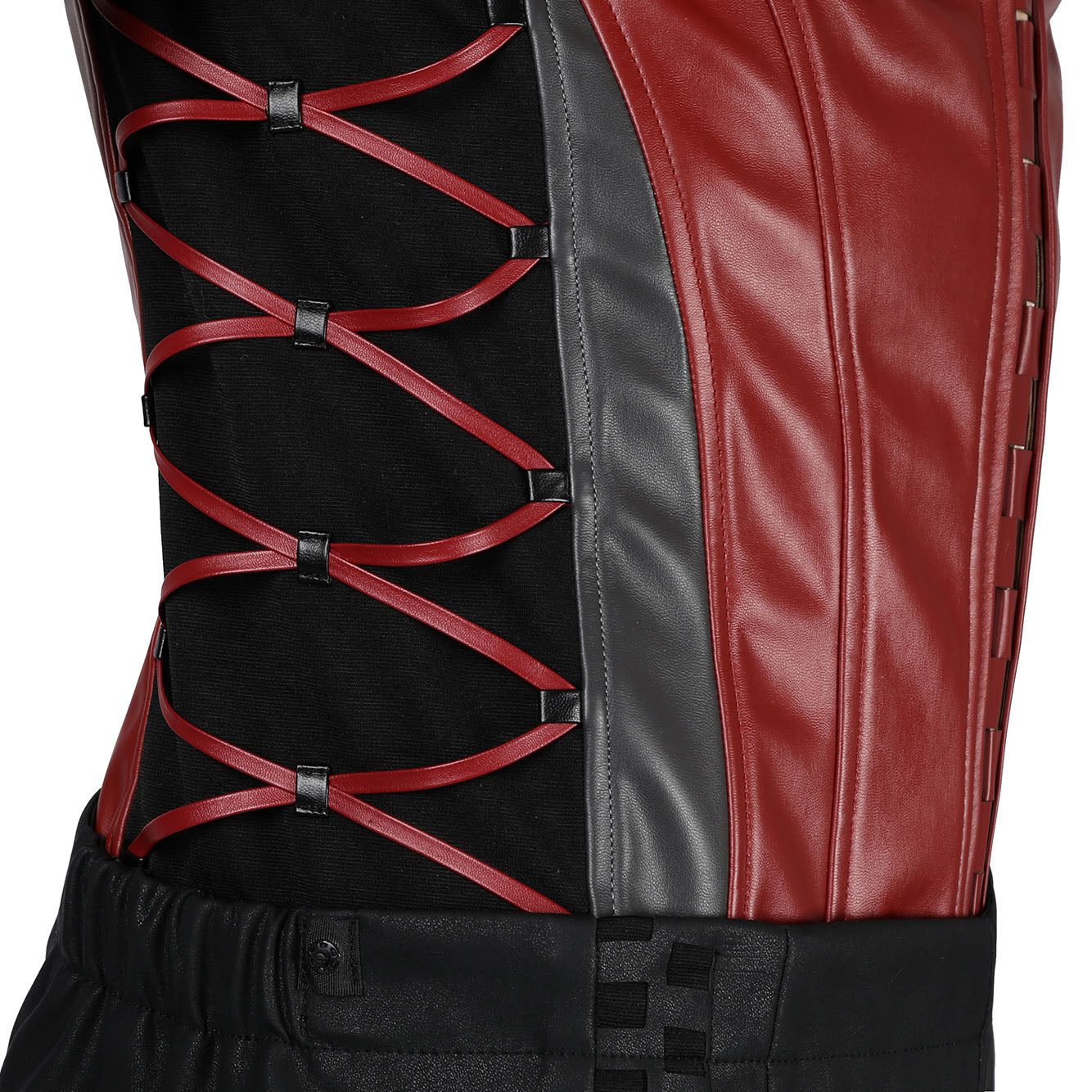 FF16 Final Fantasy XVI Clive Rosfield Male Leather Cosplay CostumesThemed Carnival Party Outfit