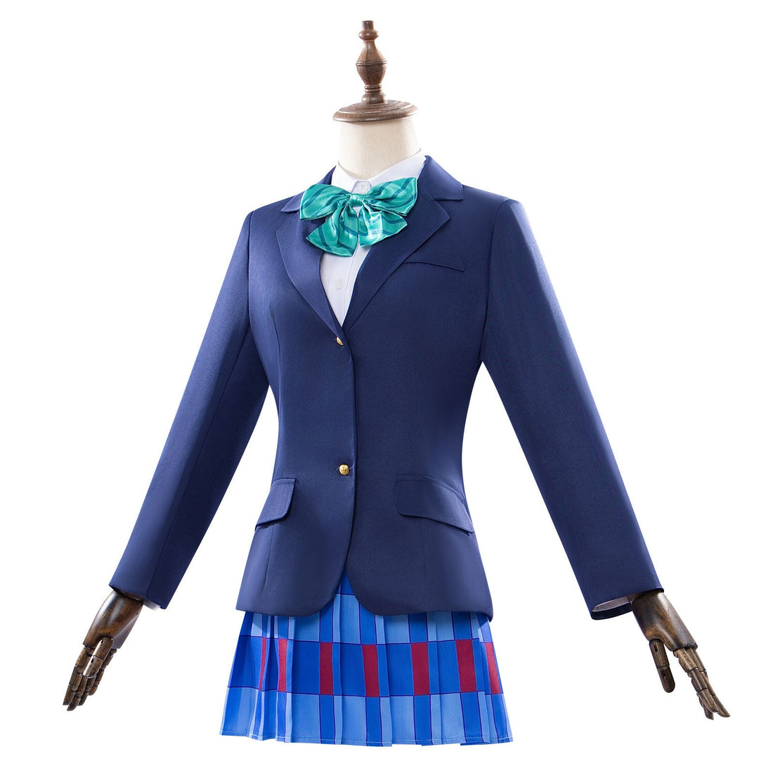 Minami Kotori Yazawa Nico JK School Uniform Coat Skirt Cosplay Costumes