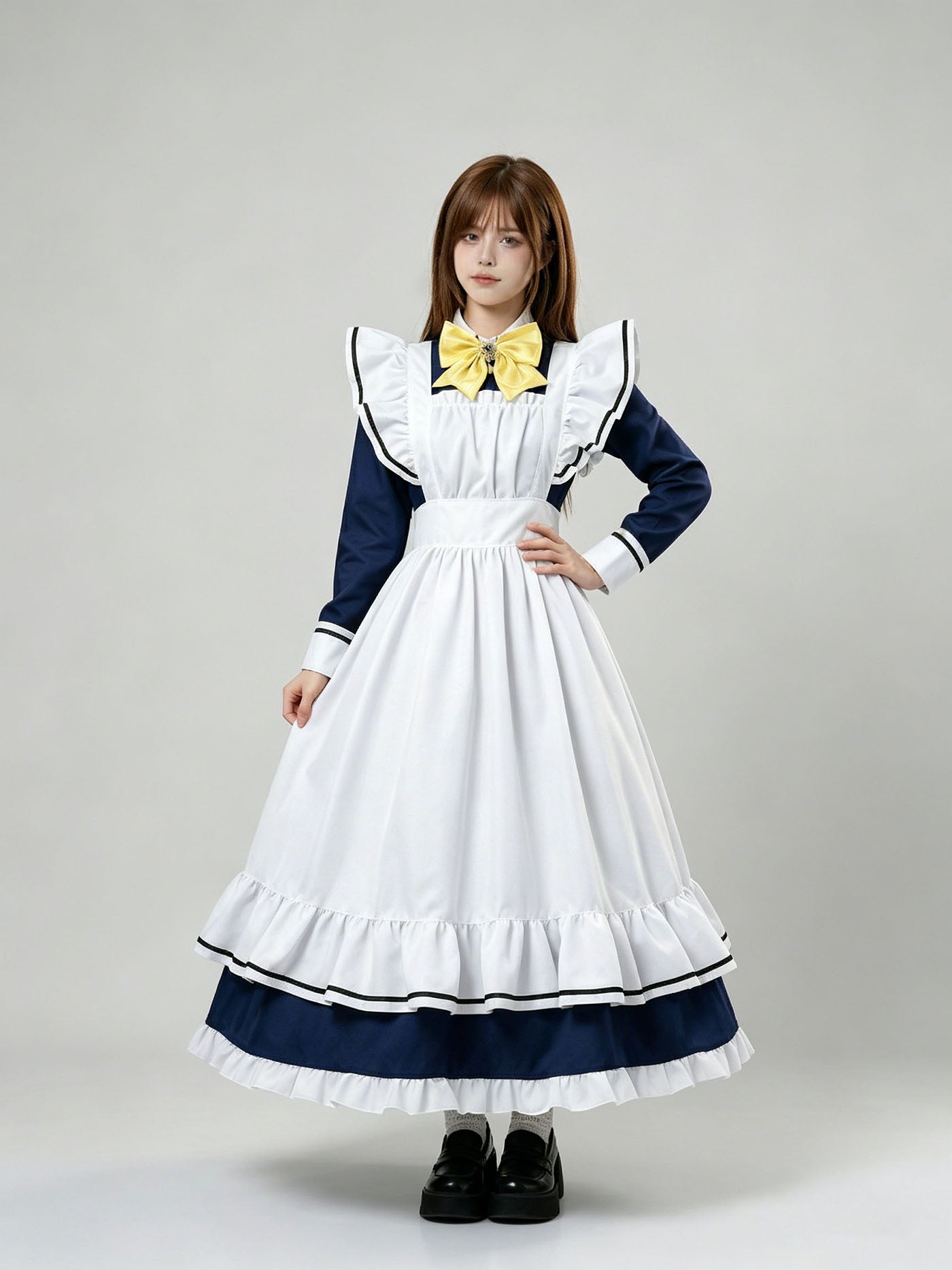 Starlight Cafe Natsume-nee-san Maid Outfit Cosplay Lolita Dress