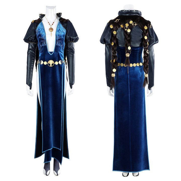 Game Baldur's Gate 3 Mizora Female Halloween Cosplay CostumesThemed Carnival Party Outfit